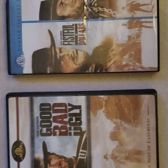 Clint Eastwood DVD bundle The Good the bad and the ugly and Fistful of dollars - Picture 2 of 8